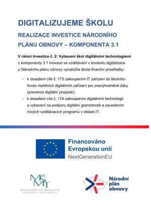 DIGITALIZUJEME ŠKOLU