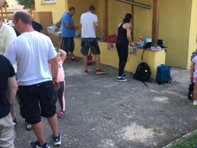 Žlutá pastelka v akci