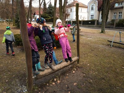 ŠD III - Turistický deníček - Vycházka na dětské hřiště u kostela a pod Logry