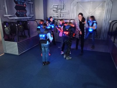 Návštěva Laser arény Písek