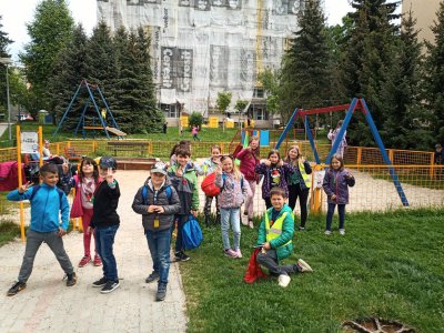 Turistický deníček - návštěva dětského hřiště na sídlišti Jih