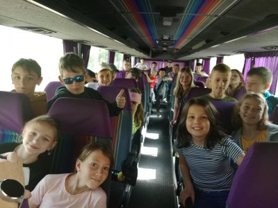 Škola v přírodě 1.den