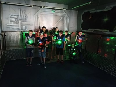 Návštěva Laser arény Písek