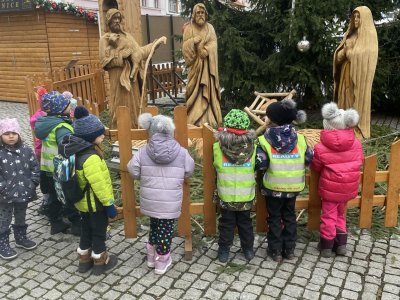 Vánoční Písek a horká čokoláda