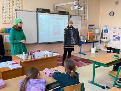 Otevřená hodina čtení v rámci projektu PŠÚ