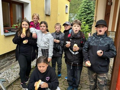 Škola v přírodě 1.den