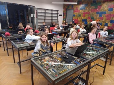 Vzdělávací lekce v Městské knihovně v Písku