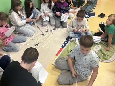 Den s třídní učitelkou v halloweenském duchu