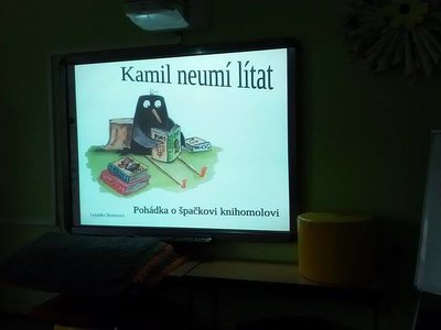 Kamil neumí lítat (akce v knihovně)