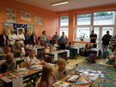 První školní den 3. září 2018