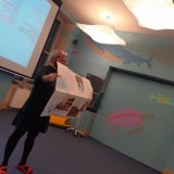 Beseda v MĚSTSKÉ KNIHOVNĚ PÍSEK - 3.A + 3.B