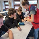 Workshop našich žáků na střední zdravotnické škole
