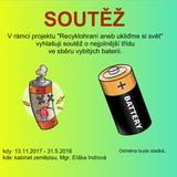 Soutěž ve sběru baterií
