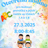 Otevřená hodina prvních tříd