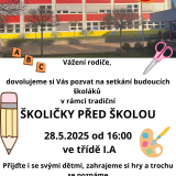 ŠKOLIČKA PŘED ŠKOLOU