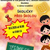 Druhé setkání Školičky před školou