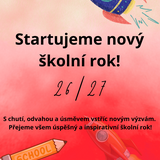 Startujeme nový školní rok