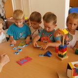 Mezigenerační setkávání dětí z MŠ s klienty Domova pro seniory Světlo